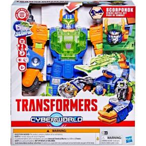 Hasbro Transformer Cyberworld Scorponok Strike Battle Action Figure Playset G1659