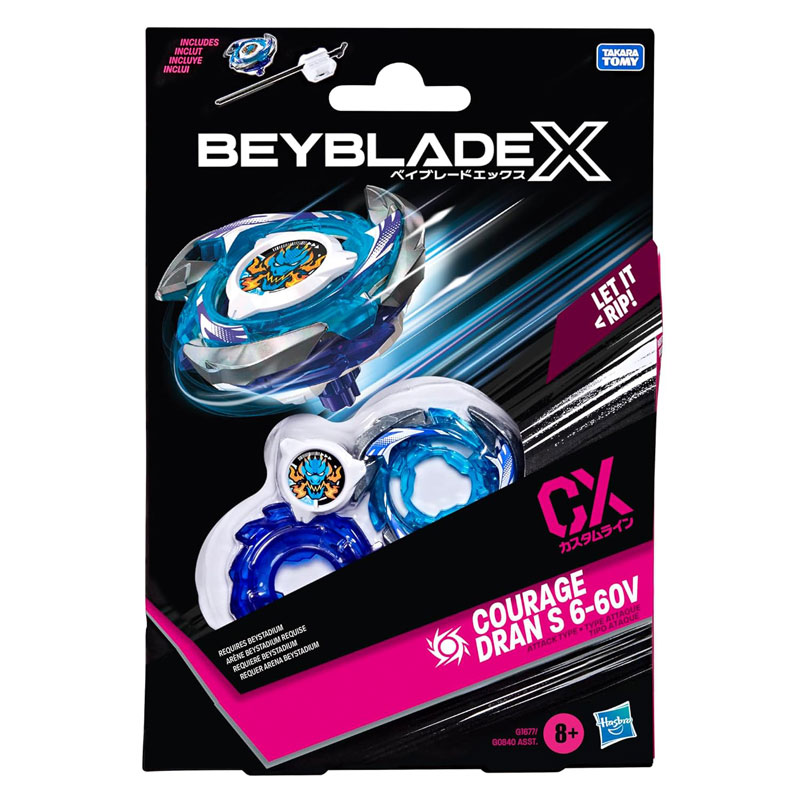 Hasbro Beyblade X Courage Dran S 6-60V CX Starter Pack Set