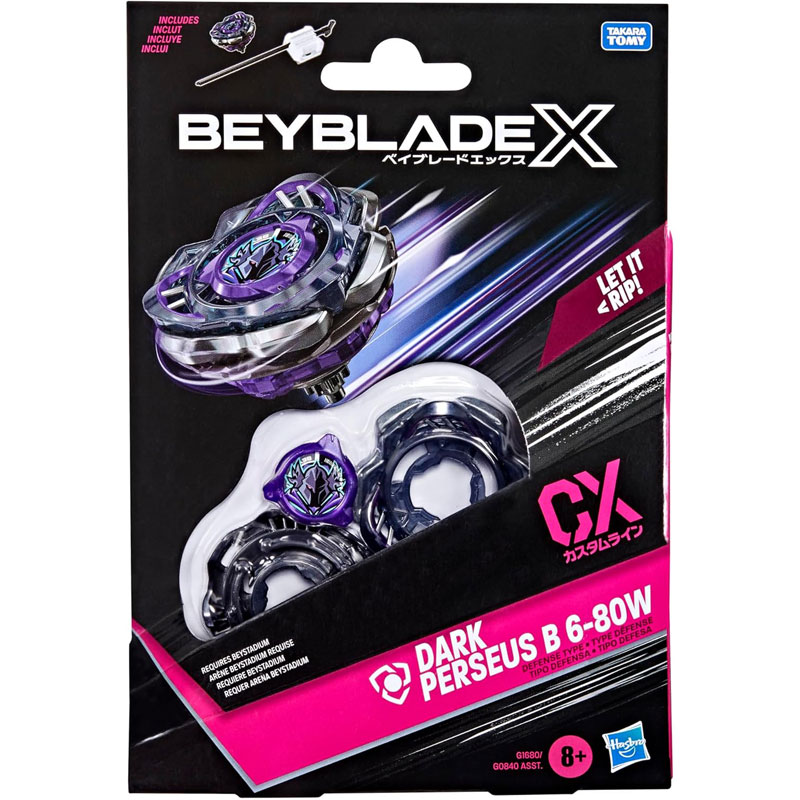 Hasbro Beyblade X Dark Perseus B 6-80W CX Starter Pack Set