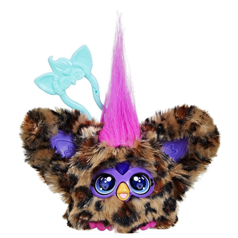 Hasbro Λούτρινο Furby Furblets Chee-Chee Cheetah Mini Electronic 5cm
