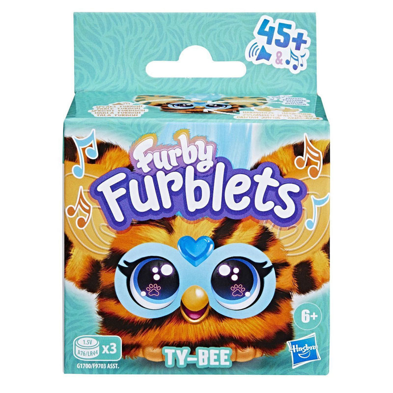 Hasbro Λούτρινο Furby Furblets Ty-Bee Tiger Mini Electronic 5cm