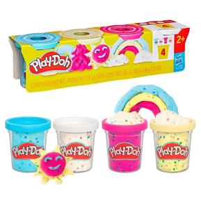 Hasbro Play-Doh Specialty Compound 4 Pack - Confetti G1736
