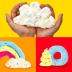 Hasbro Play-Doh Specialty Compound 4 Pack - Confetti G1736
