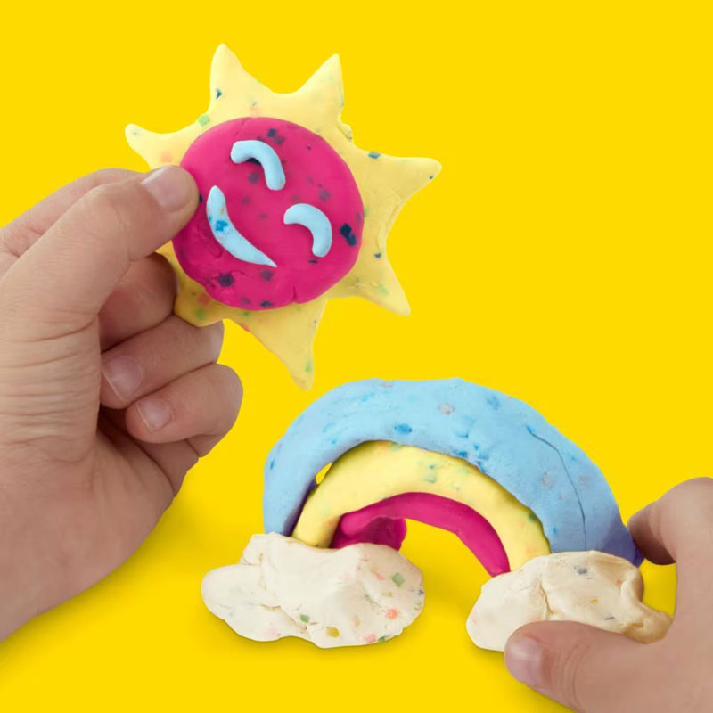 Hasbro Play-Doh Specialty Compound 4 Pack - Confetti G1736
