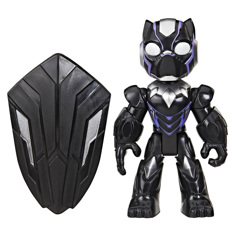 Hasbro Marvel Iron Man and his Awesome Friends Black Panther Φιγούρα 7 cm & Αξεσουάρ G1773