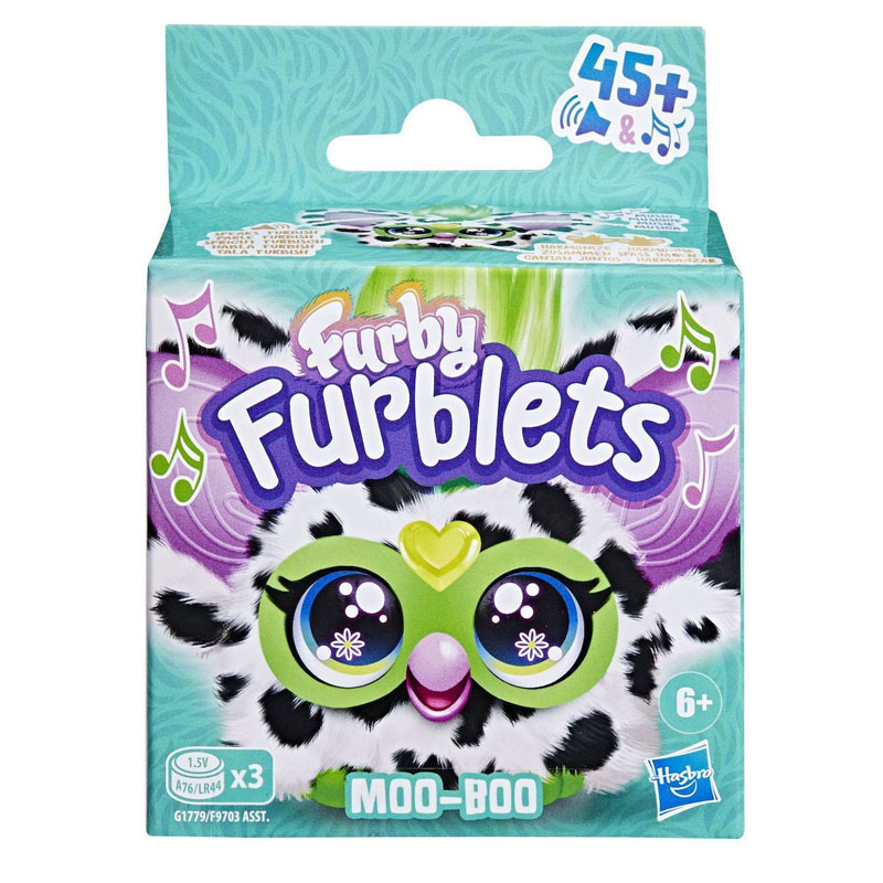 Hasbro Λούτρινο Furby Furblets Moo-Boo Cow Mini Electronic 5cm