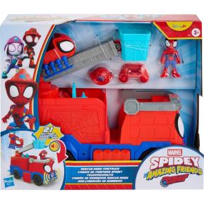 Hasbro Marvel Spidey and His Amazing Friends Rescue Webs Firetruck G1992