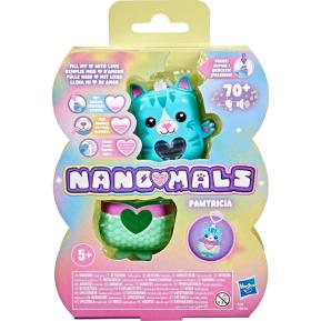 Hasbro Nano-mals Ηλεκτρονικό Κατοικίδιο Τσέπης - Pawtricia The Blue Kitty