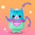 Hasbro Nano-mals Ηλεκτρονικό Κατοικίδιο Τσέπης - Pawtricia The Blue Kitty