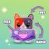 Hasbro Nano-mals Ηλεκτρονικό Κατοικίδιο Τσέπης - Cat Purrnelope