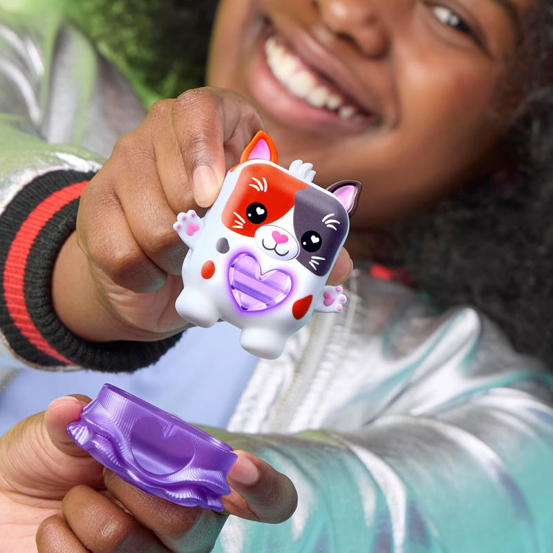 Hasbro Nano-mals Ηλεκτρονικό Κατοικίδιο Τσέπης - Cat Purrnelope