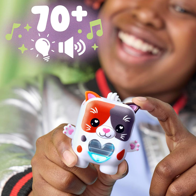 Hasbro Nano-mals Ηλεκτρονικό Κατοικίδιο Τσέπης - Cat Purrnelope