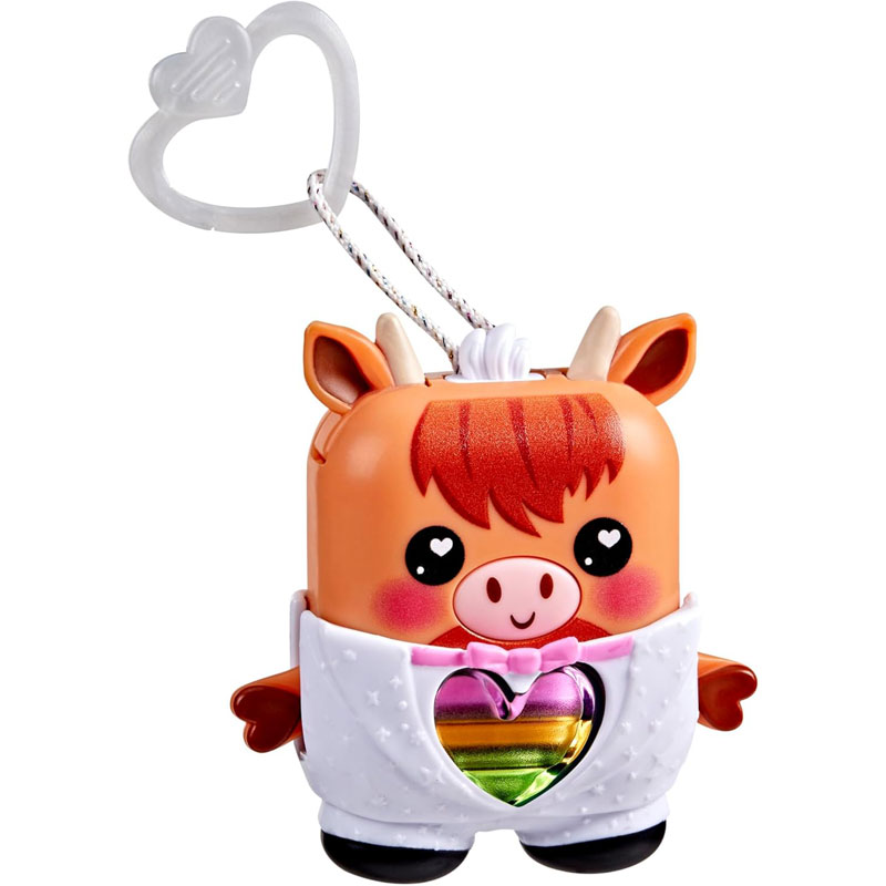 Hasbro Nano-mals Ηλεκτρονικό Κατοικίδιο Τσέπης - Cowbert Highland Cow