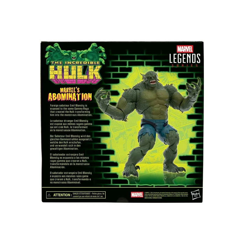 Hasbro Marvel Legends Series Φιγούρα The Incredible Hulk - Marvel's Abomination G2404