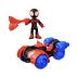 Hasbro Marvel Spidey and His Amazing Friends Miles 'Spin' Morales Techno Racer Vehicle