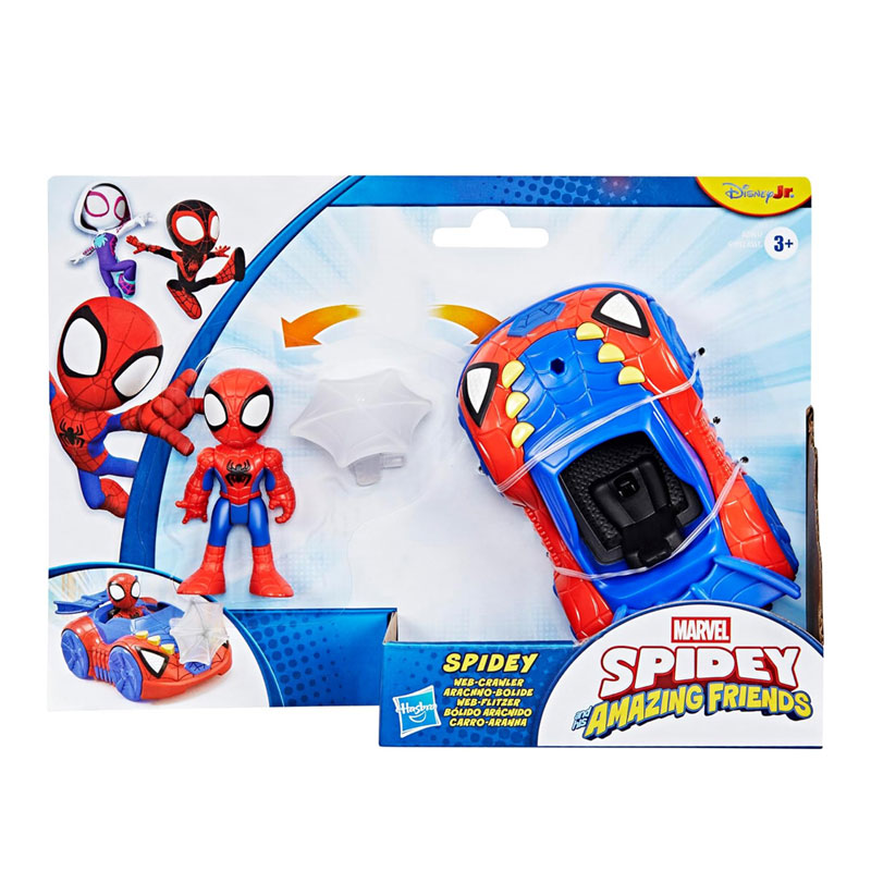 Hasbro Marvel Spidey and His Amazing Friends Spidey Web Crawler
