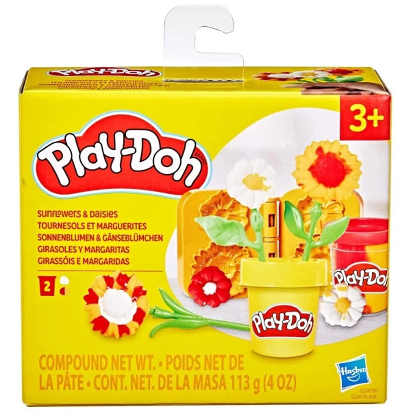 Hasbro Play-Doh Lil Flowers Sunflowers & Daisies