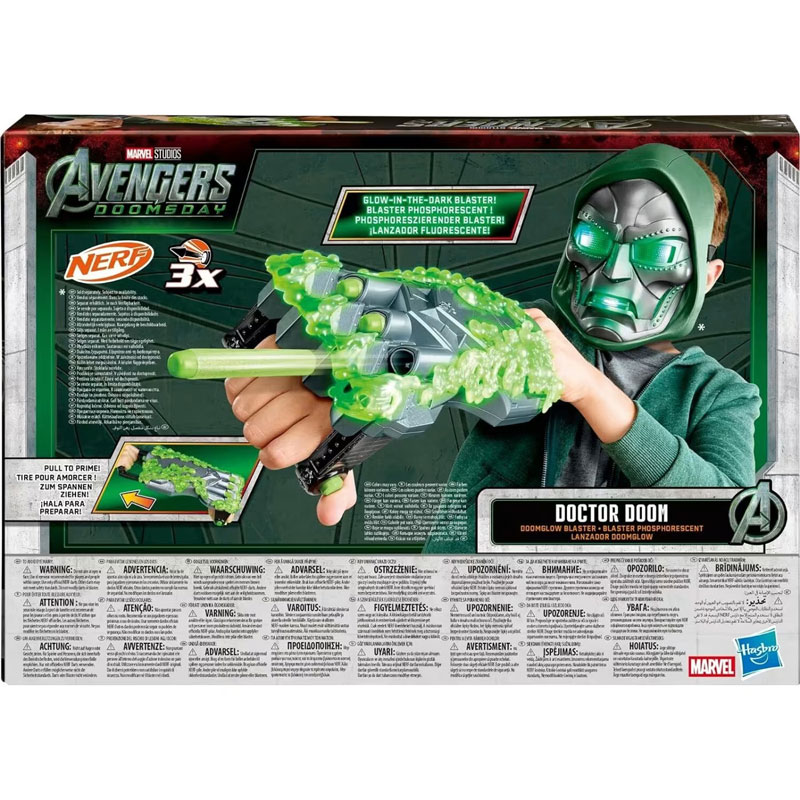 Hasbro Marvel Studios Avengers Doomsday Doctor Doom Doomglow Gauntlet - Blaster G2649