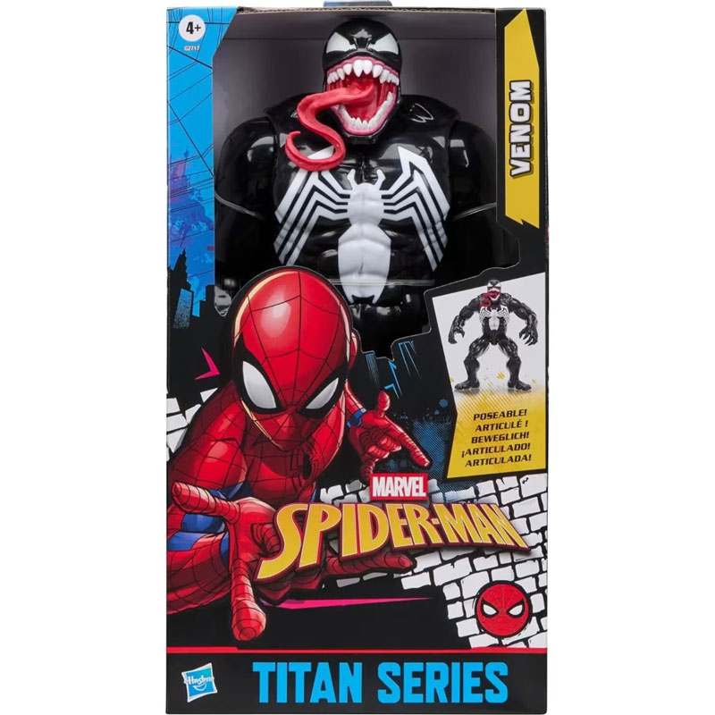 Hasbro Marvel Spider-Man Titan Series Venom Deluxe Φιγούρα 30cm G2717