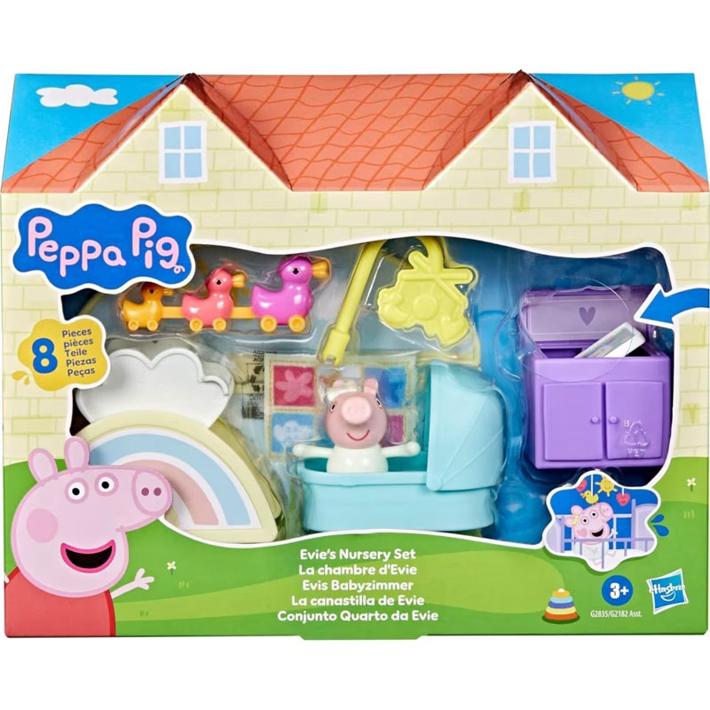 Hasbro Peppa Pig Evie's Nursery Set