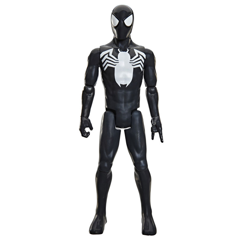Hasbro Marvel Titan Series Spider-Man Symbiote Φιγούρα Black Suit Spider-Man