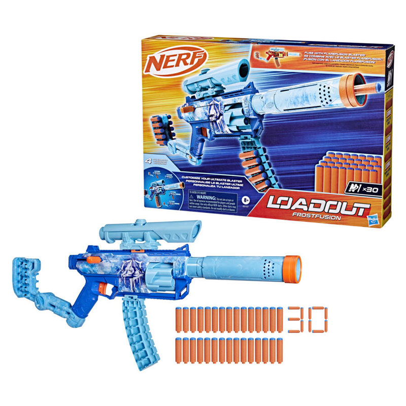 Hasbro Nerf Loadout FrostFusion Blaster G3157