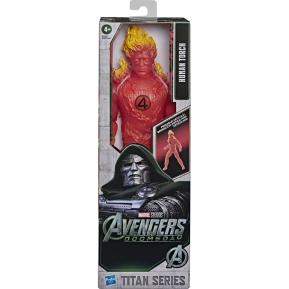 Hasbro Marvel Studios Avengers Doomsday Titan Series Φιγούρα Δράσης Human Torch 30cm