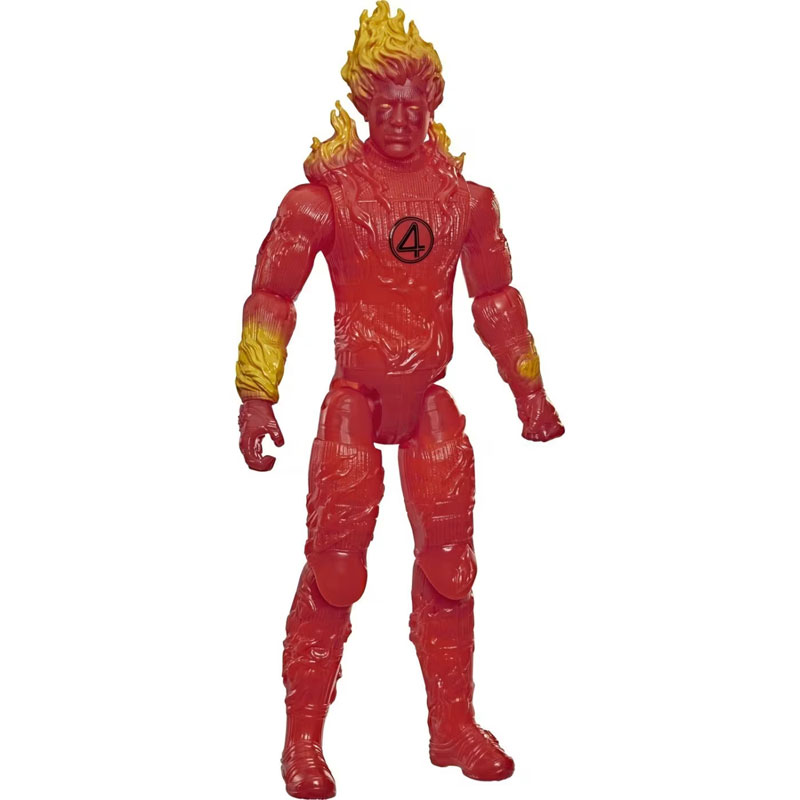 Hasbro Marvel Studios Avengers Doomsday Titan Series Φιγούρα Δράσης Human Torch 30cm
