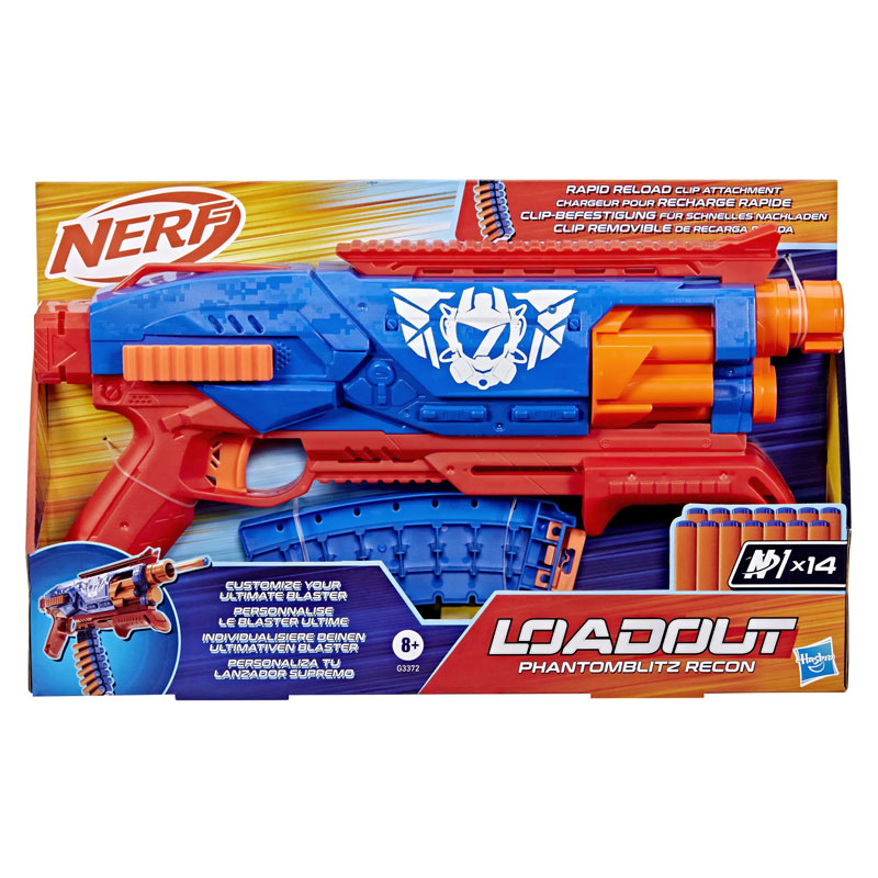 Hasbro Nerf Loadout Phantomblitz Recon G3372