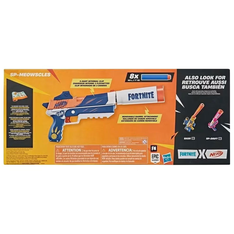 Hasbro Nerf Fortnite Fortnite Sp Meowscles G3483