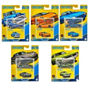 Matchbox Αυτοκινητάκια Συλλεκτικά - Σετ των 5 (#6, #7, #8, #9, #10)
