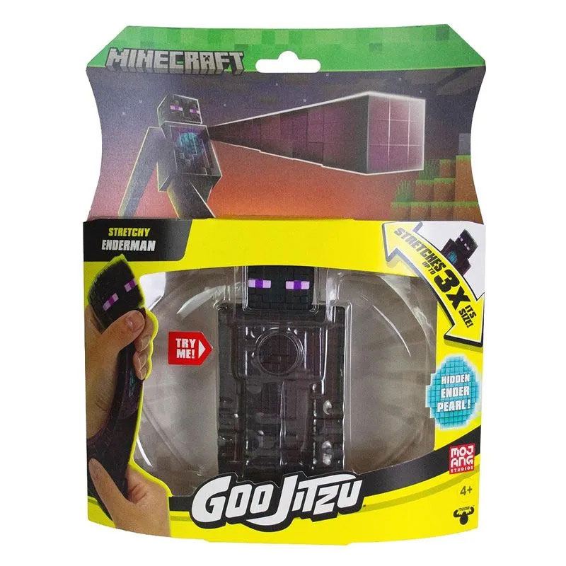 Giochi Preziosi Goo Jit Zu Stretchy Φιγούρα Minecraft 12cm Stretchy Enderman