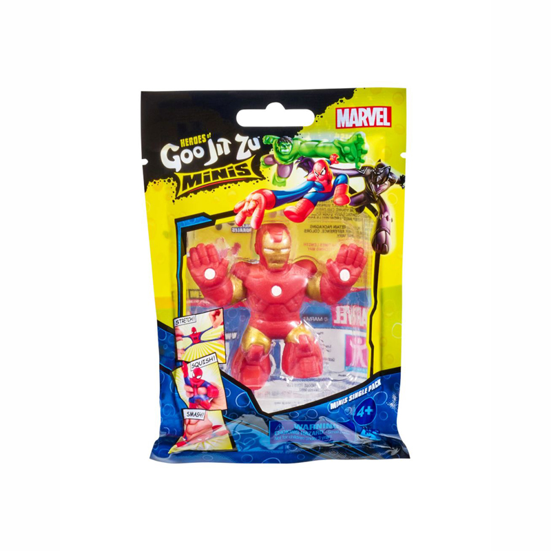 Giochi Preziosi Goo Jit Zu Marvel Mini Iron Man 7cm