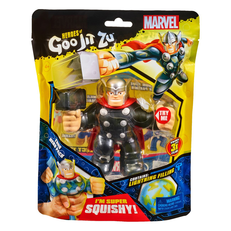 Giochi Preziosi Goo Jit Zu  Marvel Single Pack S4 Thor