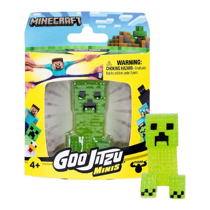 Giochi Preziosi Goo Jit Zu Minecraft Mini's - Creeper GJT71000
