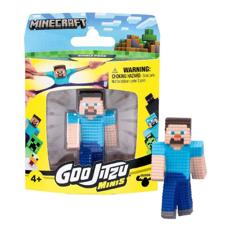Giochi Preziosi Goo Jit Zu Minecraft Mini's - Steve GJT71000
