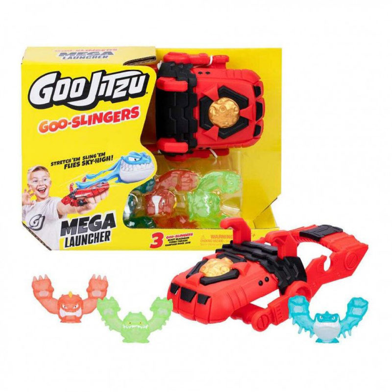 Giochi Preziosi Goo Jit Zu Σούπερ Γάντι Εκτόξευσης Mega Launcher για Slingshots GJT80000