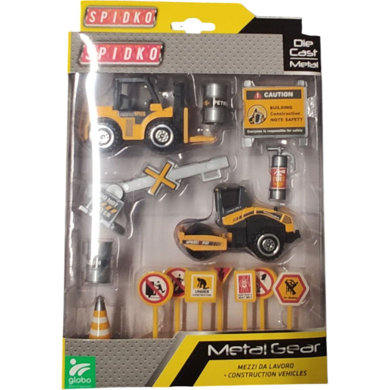 Globo Spidko Metal Gear playset Οχήματα Κατασκευαστικά