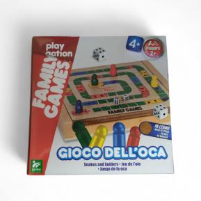 Globo Ξύλινο Επιτραπέζιο Snake & Ladders 41163