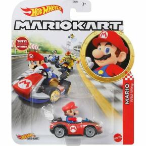 Mattel Hot Wheels Super Mario Kart Αυτοκινητάκι Mario Wild Wing