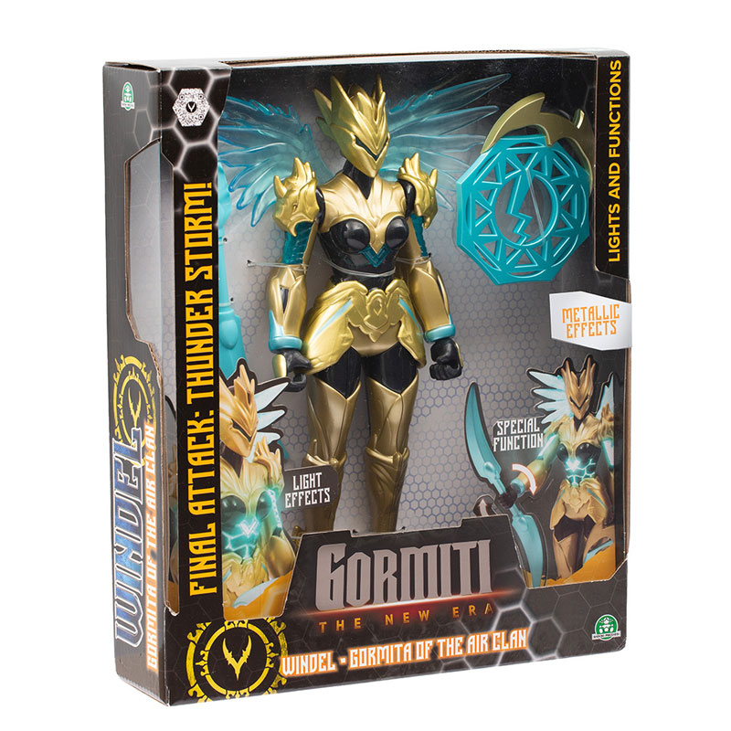 Giochi Preziosi Gormiti The New Era Φιγούρα Windel με δίσκο & ξίφος του αέρα 27 cm