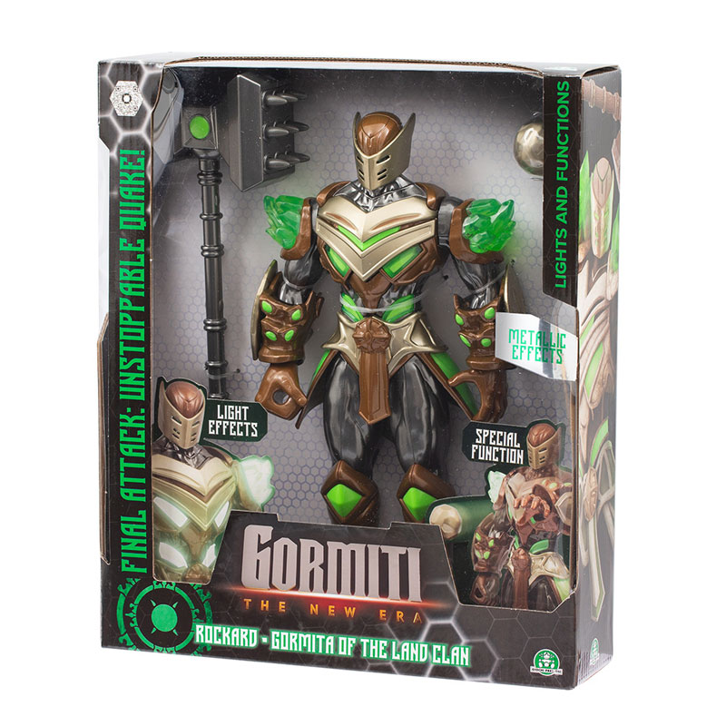 Giochi Preziosi Gormiti The New Era Φιγούρα Rockard με σφυρί & σφαίρα των βράχων 27 cm