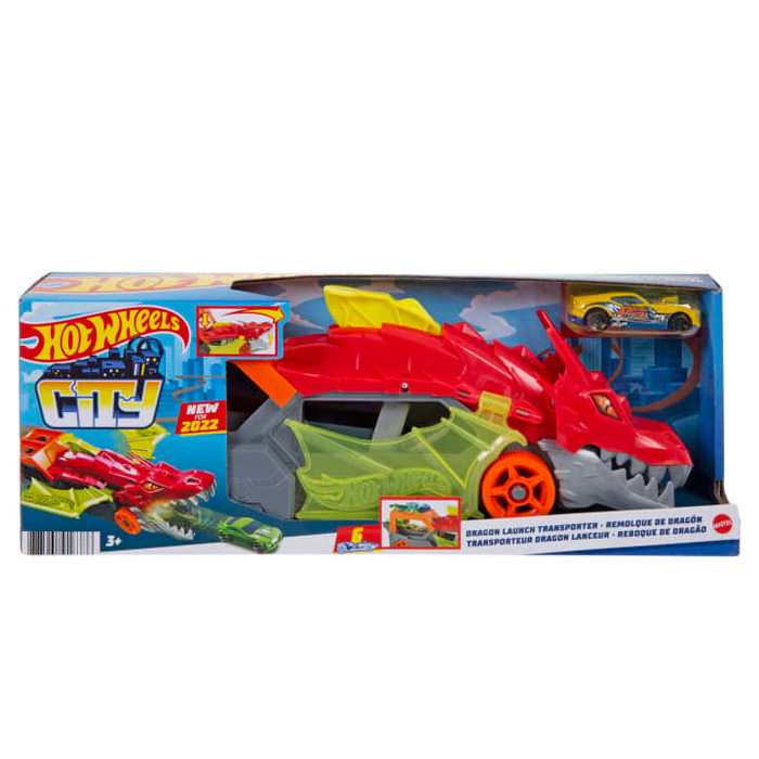 Mattel Hot Wheels Νταλίκα Δράκος GTK42