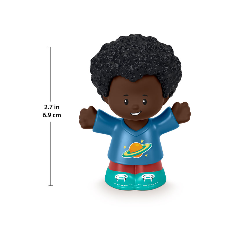 Fisher Price Little People Φιγούρα 7cm Έχρωμο Αγόρι