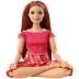 Mattel Barbie Νέες Αμέτρητες Κινήσεις Long Straight Red Hair