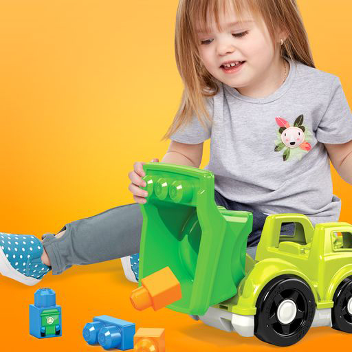 MEGA Bloks® Raphy Όχημα Ανακύκλωσης
