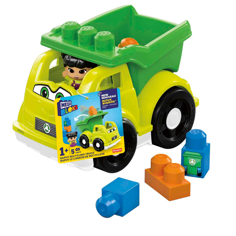 MEGA Bloks® Raphy Όχημα Ανακύκλωσης