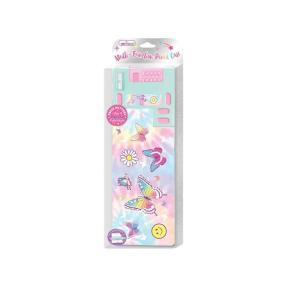 Hot Focus Multi-Function Pencil Case Tie Dye Butterfly HF295TB