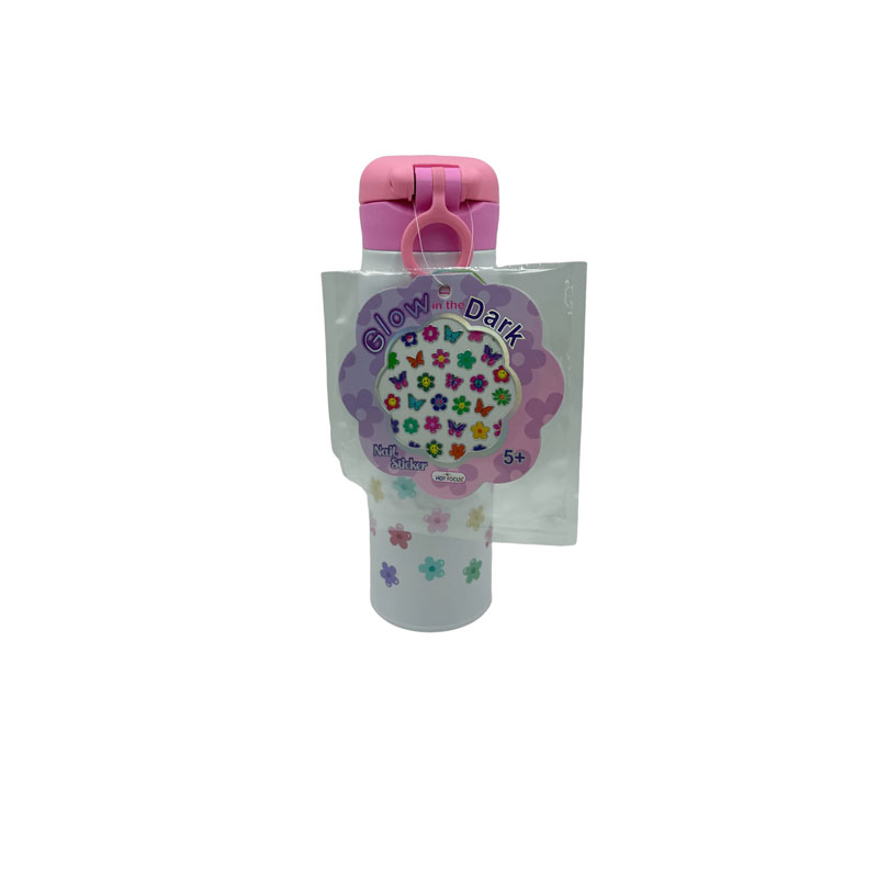 Hot Focus Double Wall Stainless Steel Water Bottle - Ανοξείδωτο Παγούρι Groovy Flower 500ml HF462GF