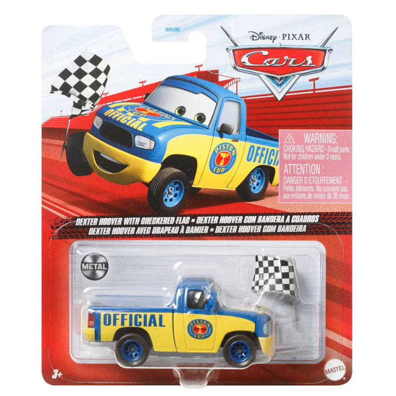 Mattel Disney Pixar Cars FF - Dexter Hoover with Checkered Flag